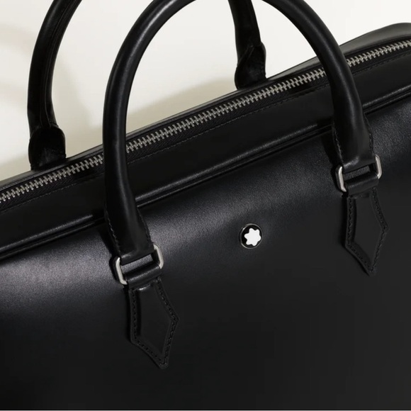 Montblanc MEISTERSTÜCK DOCUMENT CASE Black Leather - Picture 3 of 17